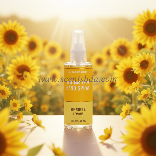 Sunshine & Lemons Spray Hand Sanitizer - Warm Golden Sunshine