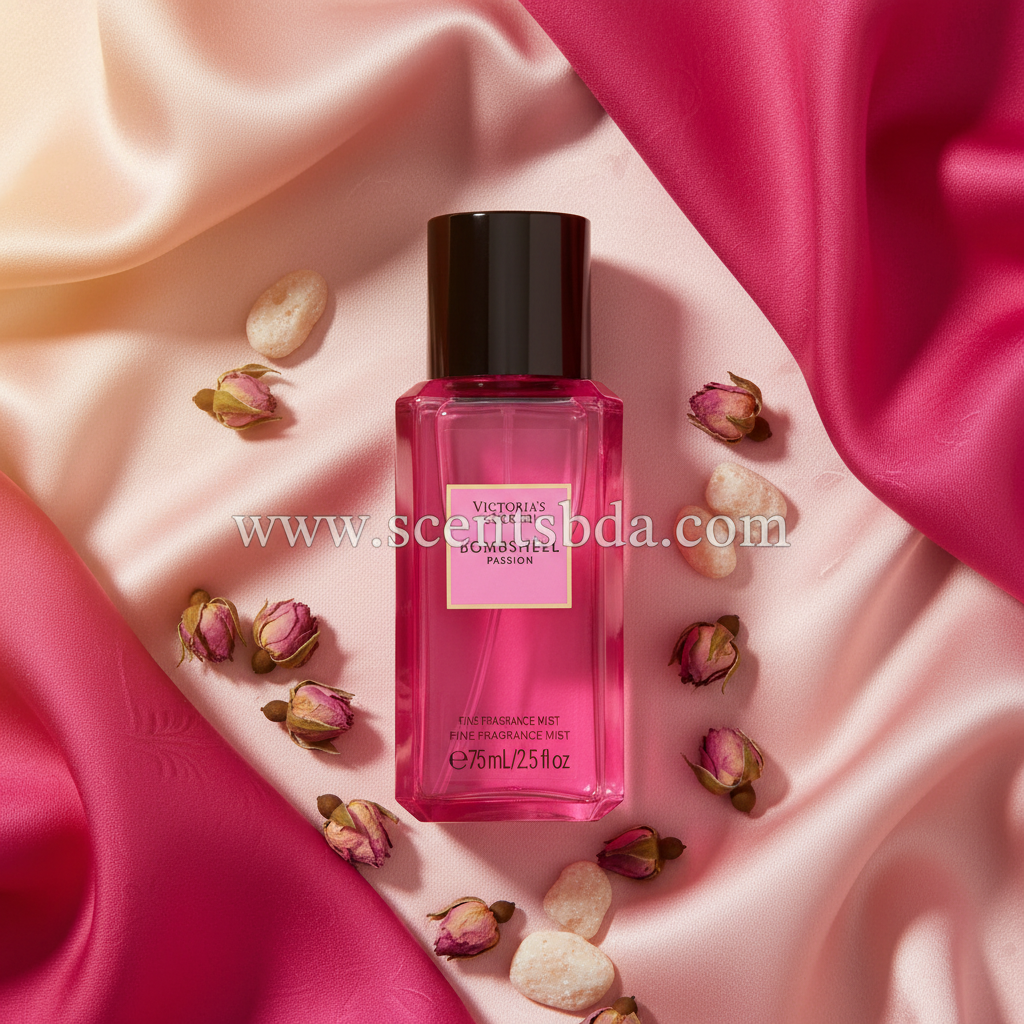 Bombshell Passion Fine Fragrance Mist Travel Size - Warm Musk and Silk