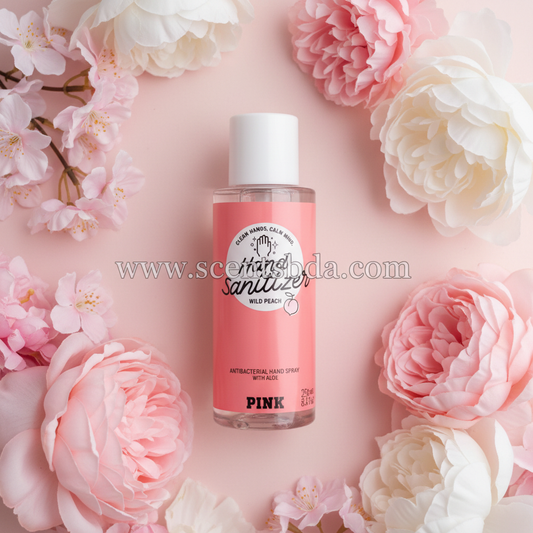 Wild Peach Hand Sanitizer - Soft Florals