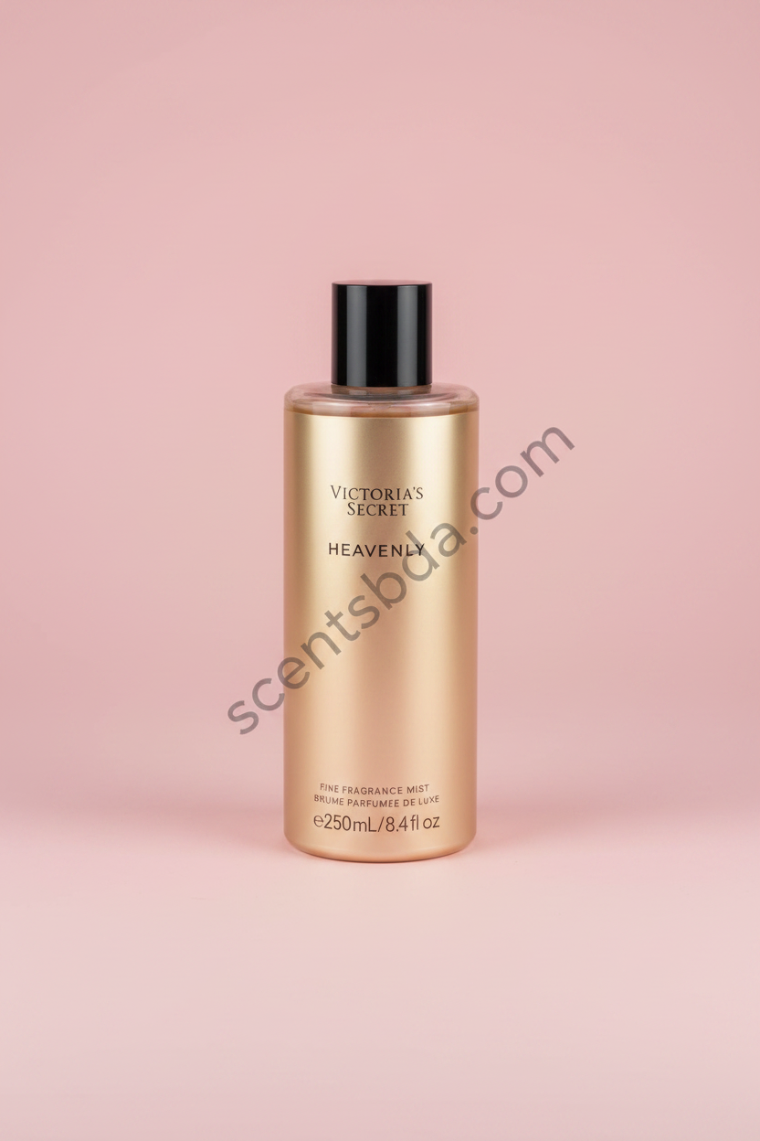 Heavenly Fine Fragrance Mist - Blush Pink Background