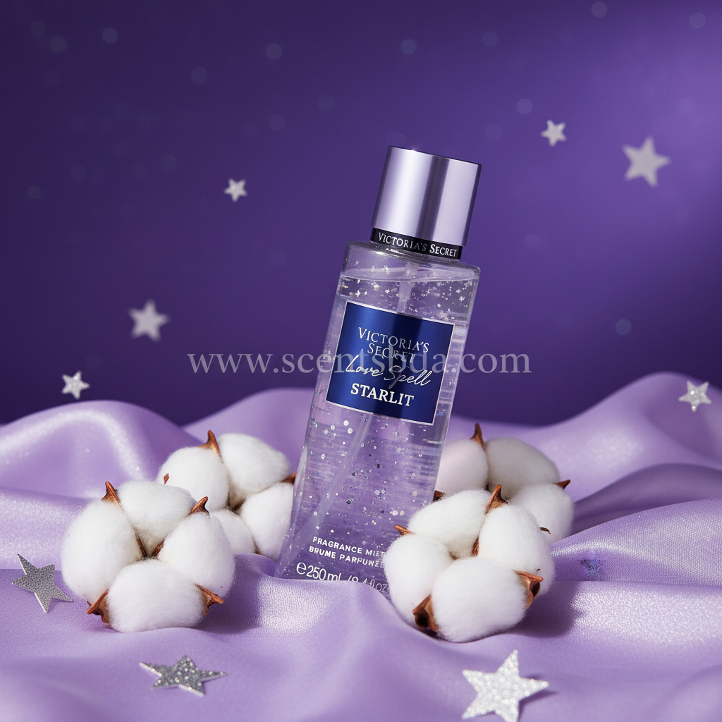 Love Spell Starlit Mist - Midnight Spell with www.scentsbda.com watermark