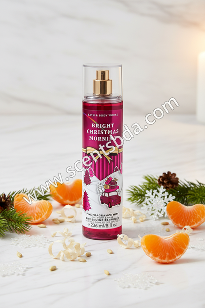 Bright Christmas Morning Fine Fragrance Mist – Marble Background