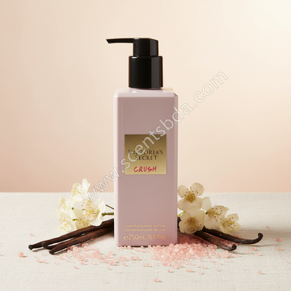 Crush Fine Fragrance Lotion - Vanilla Musk with www.scentsbda.com watermark