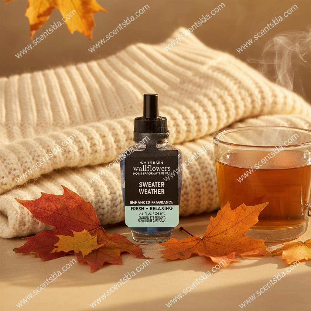 Sweater Weather Wallflower Refill - Cozy Autumn Background