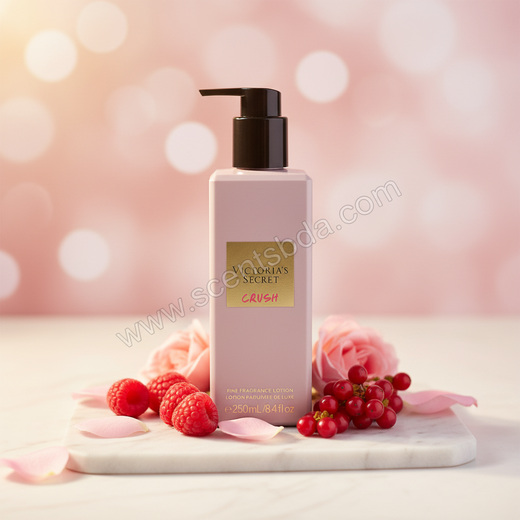 Crush Fine Fragrance Lotion - Raspberry Crush with www.scentsbda.com watermark
