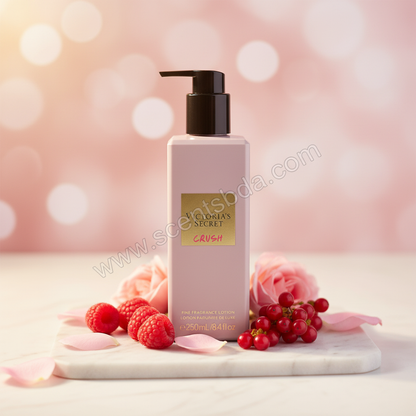 Crush Fine Fragrance Lotion - Raspberry Crush with www.scentsbda.com watermark