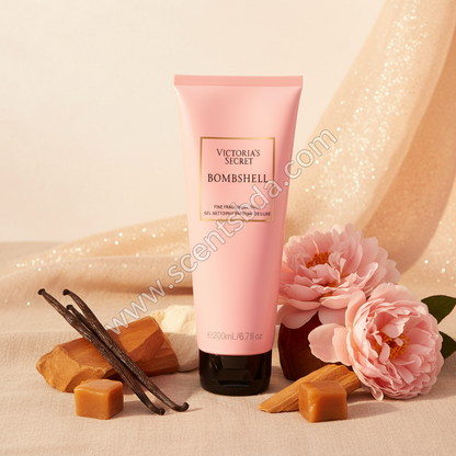 Bombshell Fragrance Wash - Vanilla Woods with www.scentsbda.com watermark