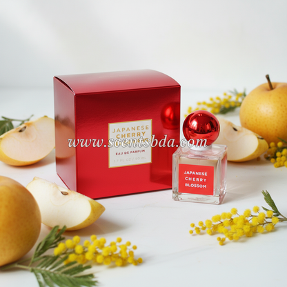 Japanese Cherry Blossom Perfume - Asian Pear and Mimosa