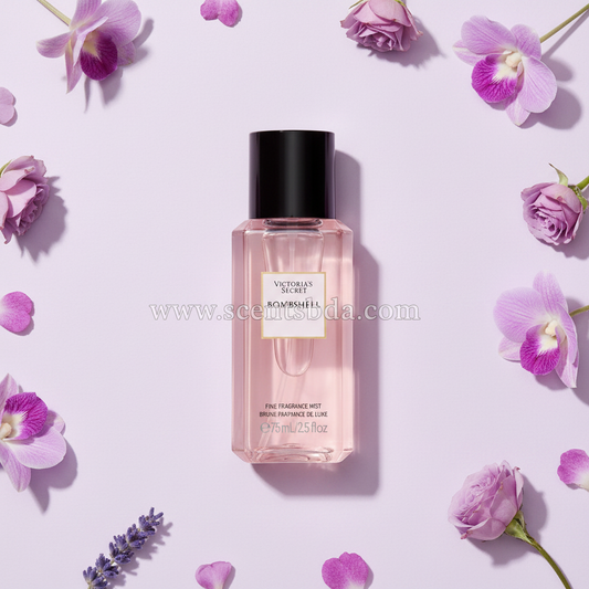 Bombshell Fine Fragrance Mist Travel Size - Bright Violet Blooms