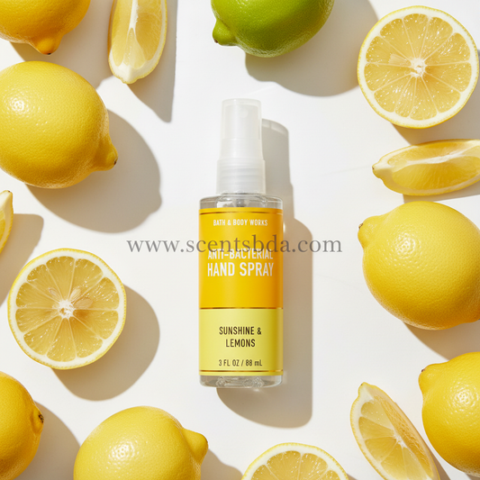 Sunshine & Lemons Spray Hand Sanitizer - Fresh-Squeezed Lemon