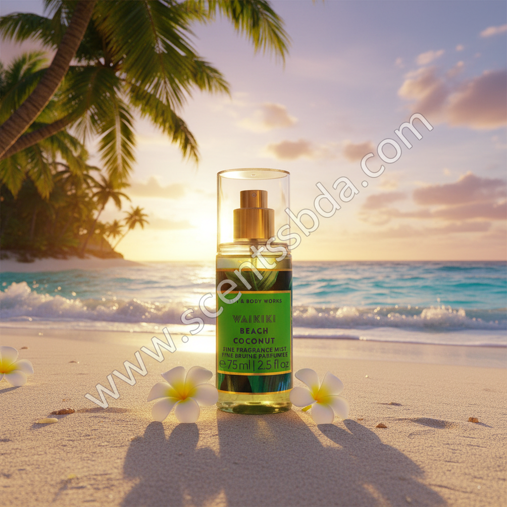 Waikiki Beach Coconut Travel Spray – Tropical Beach