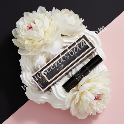 Tease Candy Noir Travel Size Perfume – Peony & Whipped Musk Background