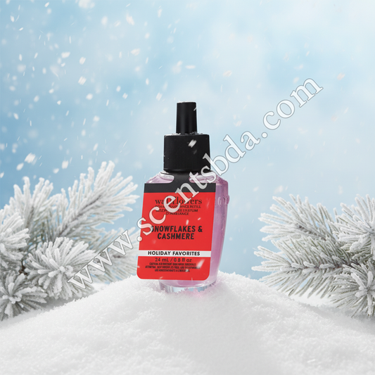 Snowflakes & Cashmere Wallflower Refill – Winter Snow Scene