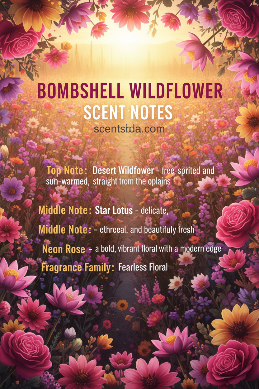 Bombshell Wildflower - Scent Notes