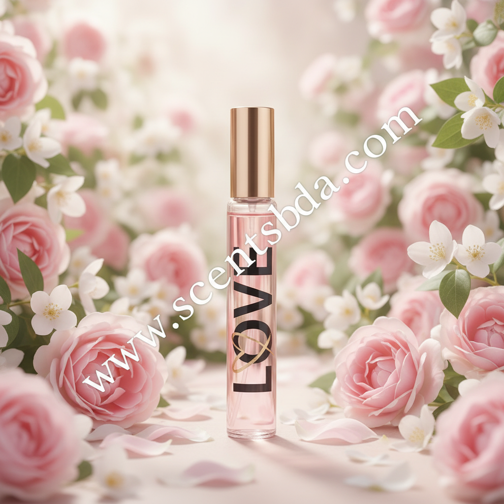 Love Eau de Parfum Travel Spray – Rose & Jasmine Garden