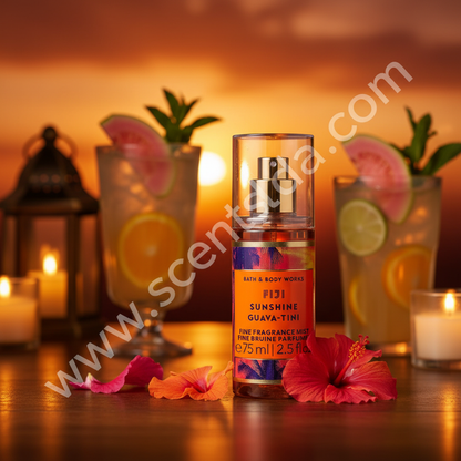 Fiji Sunshine Guava-Tini Travel Spray – Sunset Cocktail