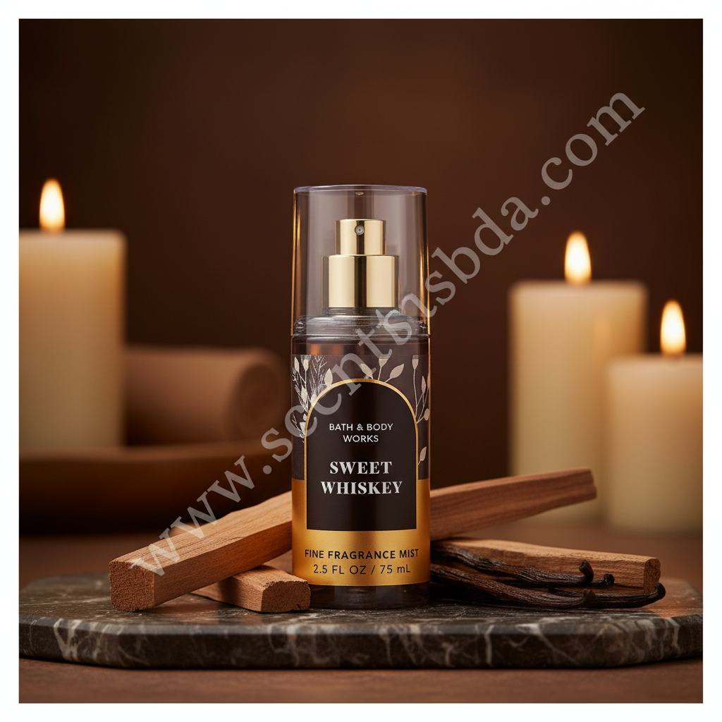 Sweet Whiskey Travel Spray – Sandalwood Spa