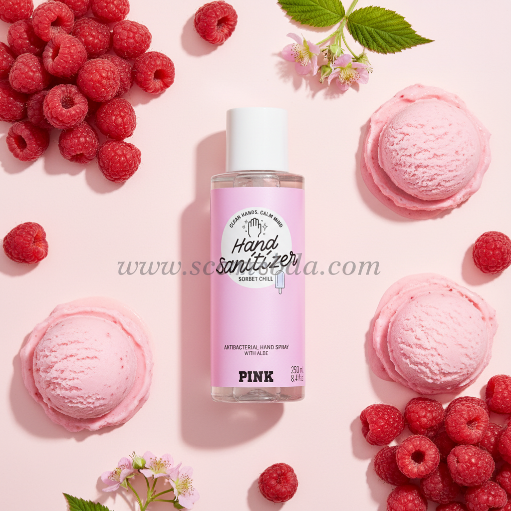 Sorbet Chill Hand Sanitizer - Icy Raspberry Sorbet