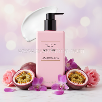 Bombshell lotion - Passion Fruit Dream with www.scentsbda.com watermark