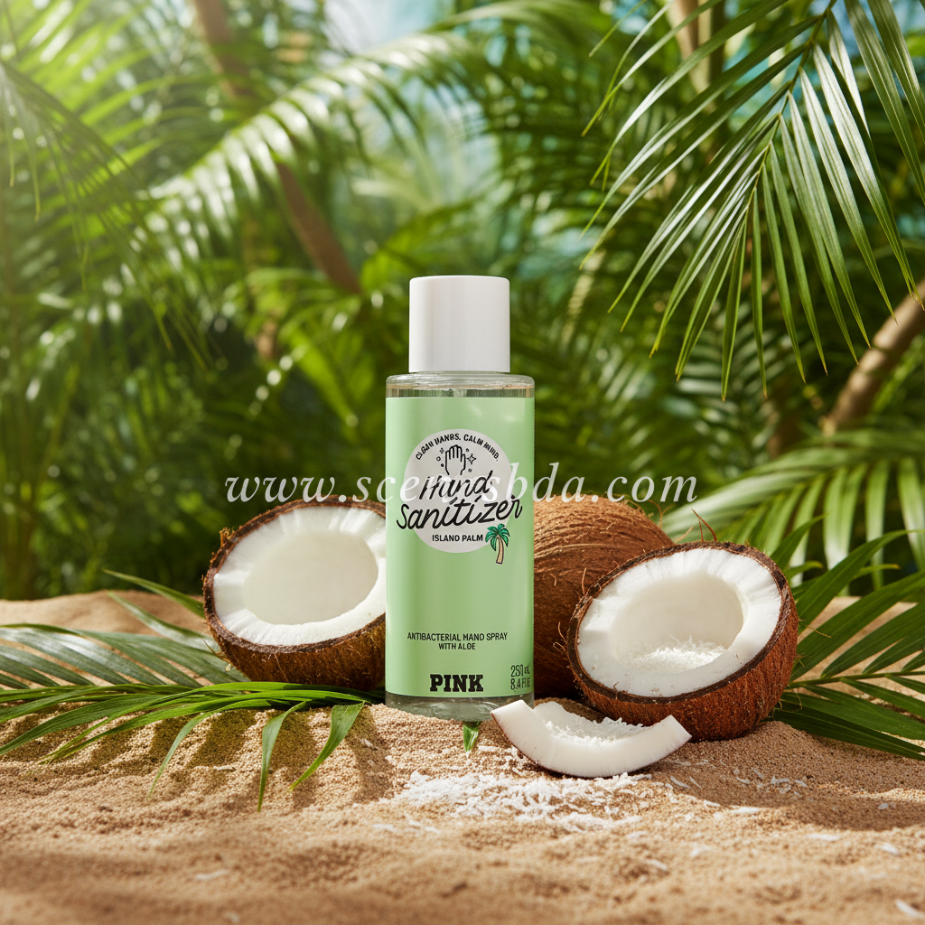 Island Palm Hand Sanitizer - Fresh Coconut