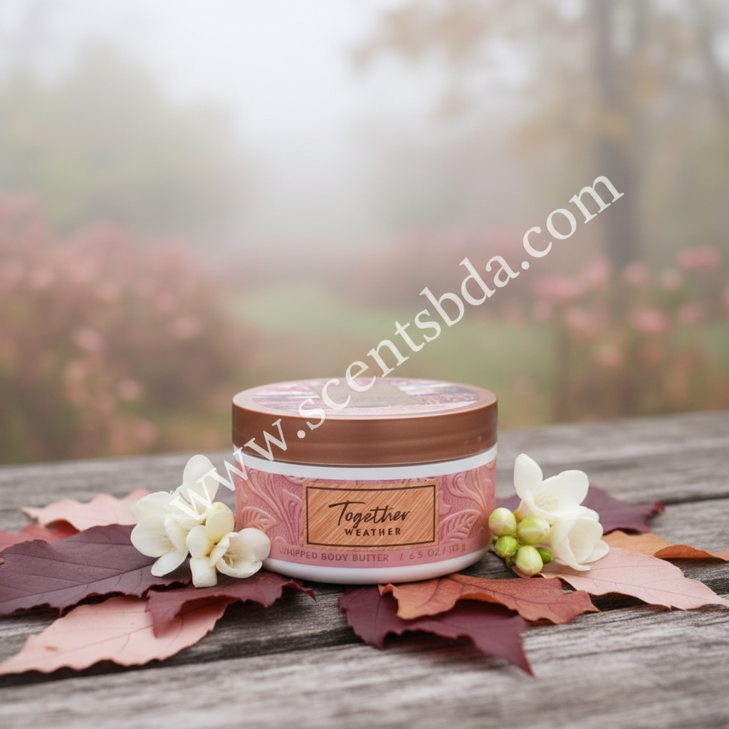 Together Weather Whipped Body Butter – Autumn Leaves Background