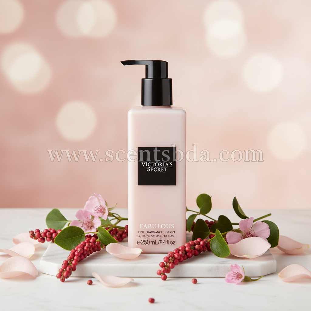Fabulous Body Lotion - Pink Pepper & Rose with www.scentsbda.com watermark