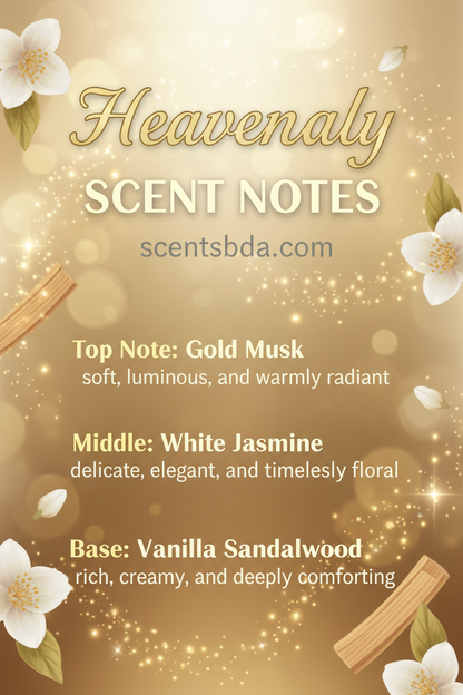 Heavenly Fine Fragrance Lotion - Scent Notes
