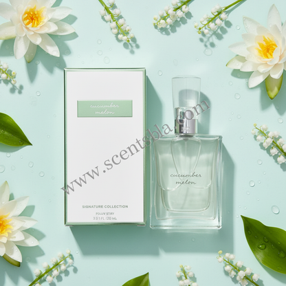 Cucumber Melon Perfume - Soft Water Florals