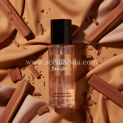 Bare Vanilla Fine Fragrance Mist Travel Size - Warm Sandalwood
