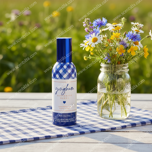 Gingham Room Spray - Countryside Picnic Background
