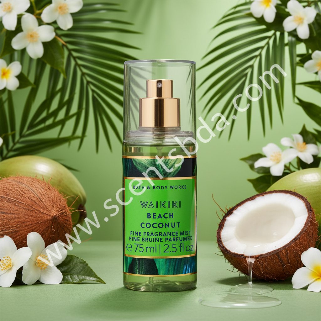 Waikiki Beach Coconut Travel Spray – Botanical Garden