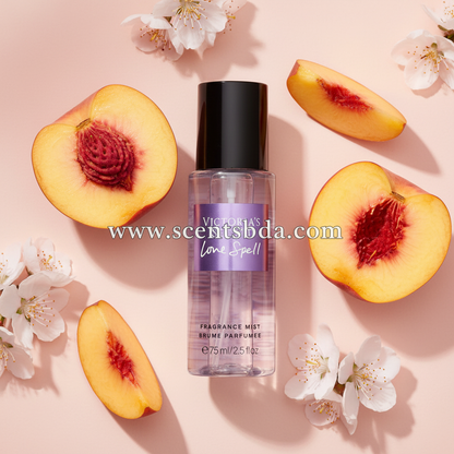 Love Spell Fine Fragrance Mist Travel Size - Sweet Peach