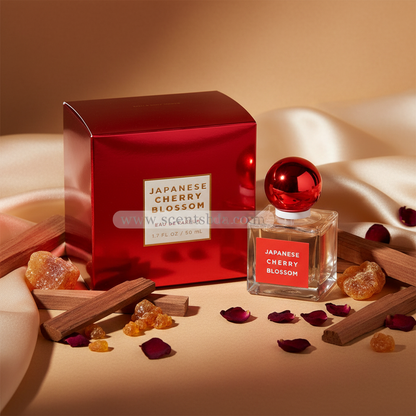 Japanese Cherry Blossom Perfume - Warm Sandalwood