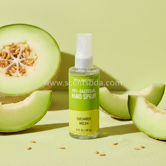 Cucumber Melon Spray Hand Sanitizer - Sweet Honeydew Melon