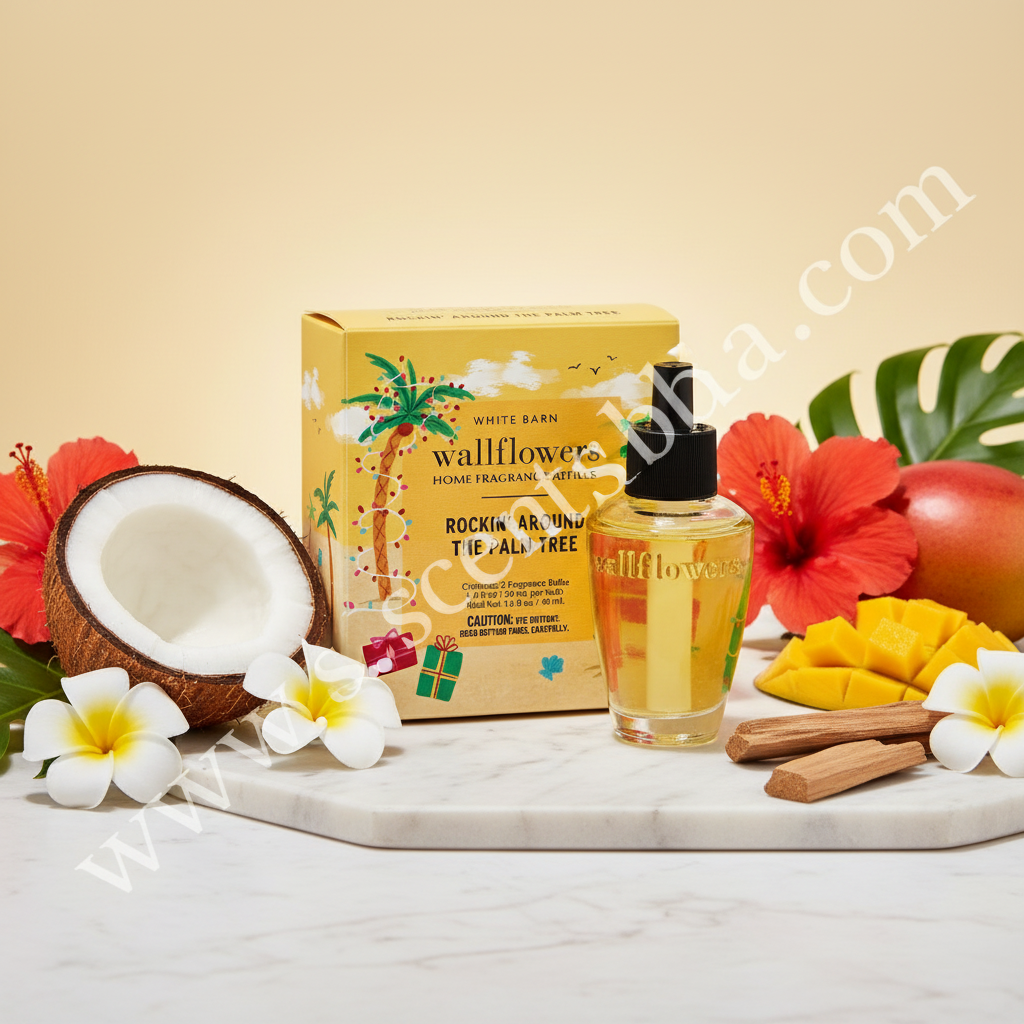 Rockin' Around the Palm Tree – Marble Background