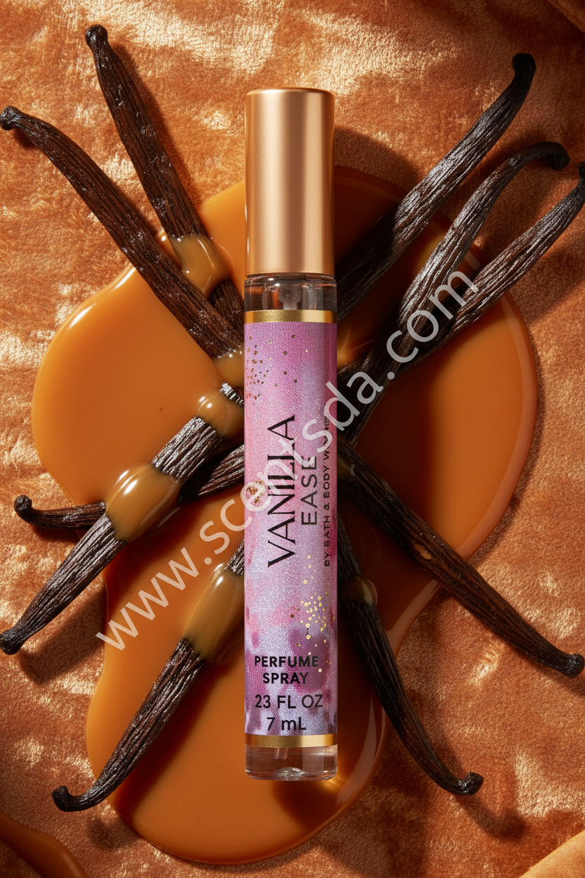 Vanilla Bean & Caramel Background